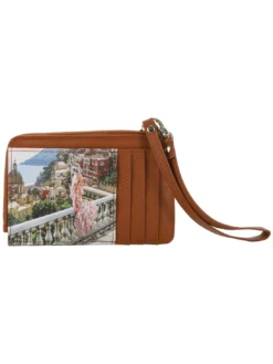 YESBAG Portacarte con zip e polsierina