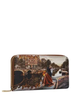 YESBAG Portafoglio grande, zip around