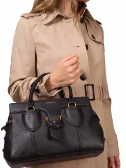 YORK Borsa a mano in pelle con tracolla