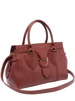 YORK Borsa a mano in pelle con tracolla