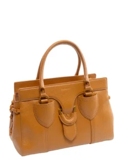 YORK Borsa a mano in pelle martellata