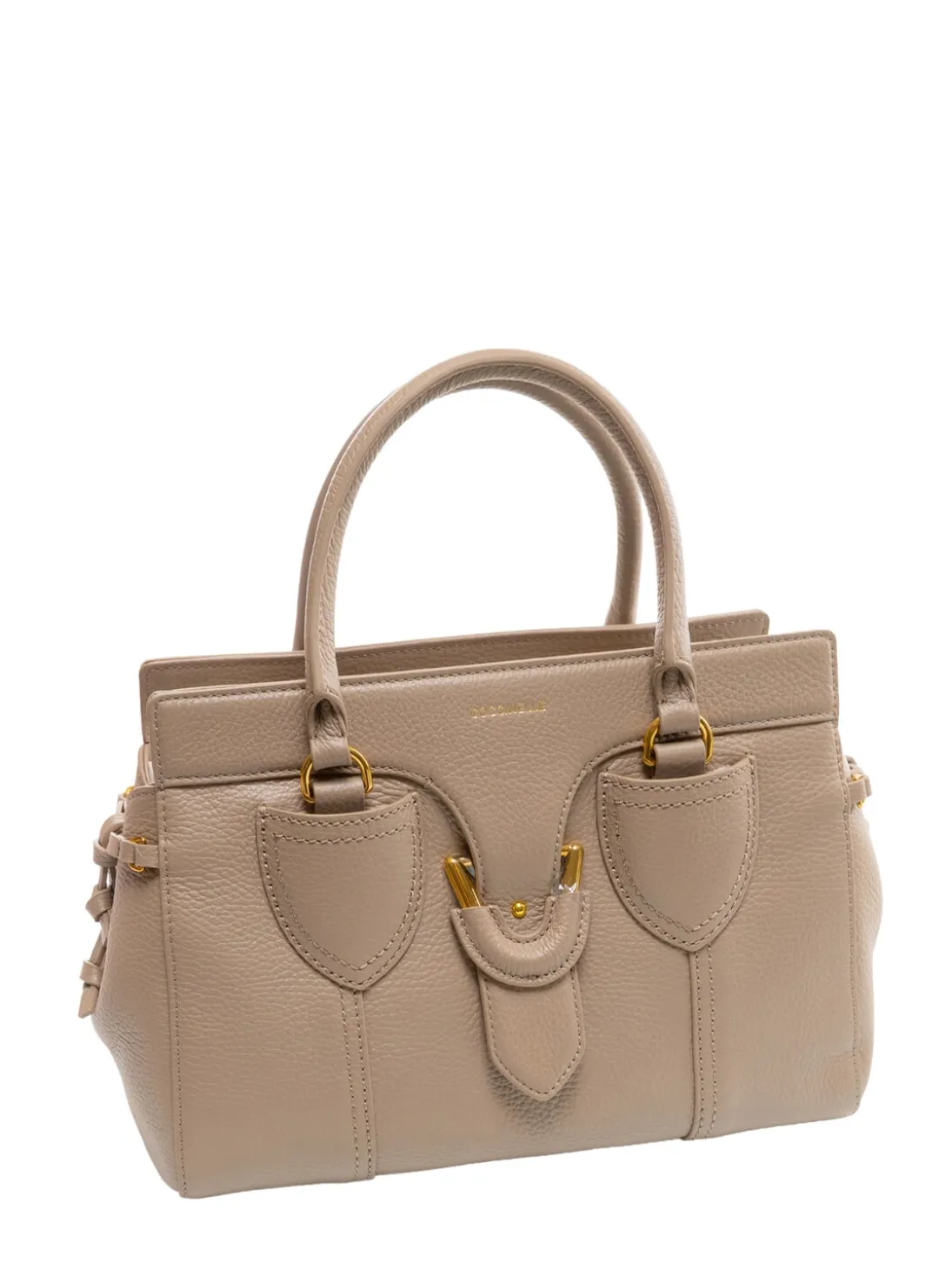 YORK Borsa a mano in pelle martellata