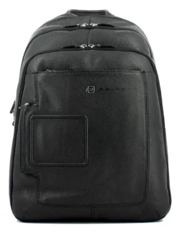 Zaino Linea VIBE out, in pelle, porta notebook fino a 13"